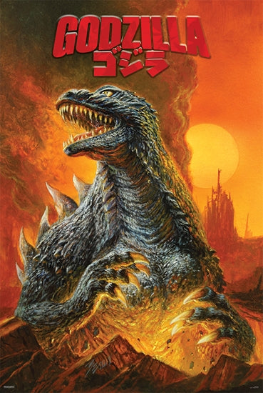Godzilla (2014) movie poster 24x36
