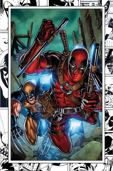 Deadpool & Wolverine (2024) movie poster 24x36