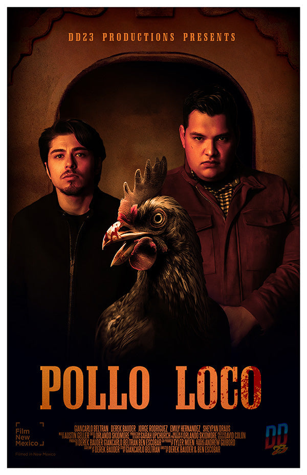 Pollo Loco (2023) movie poster 11x17