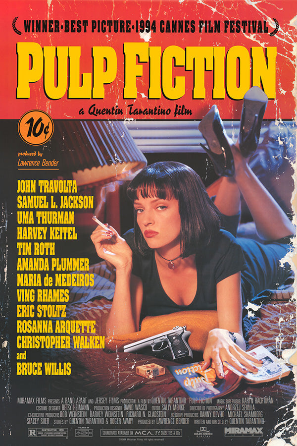 Pulp Fiction (1994) movie poster 24x36