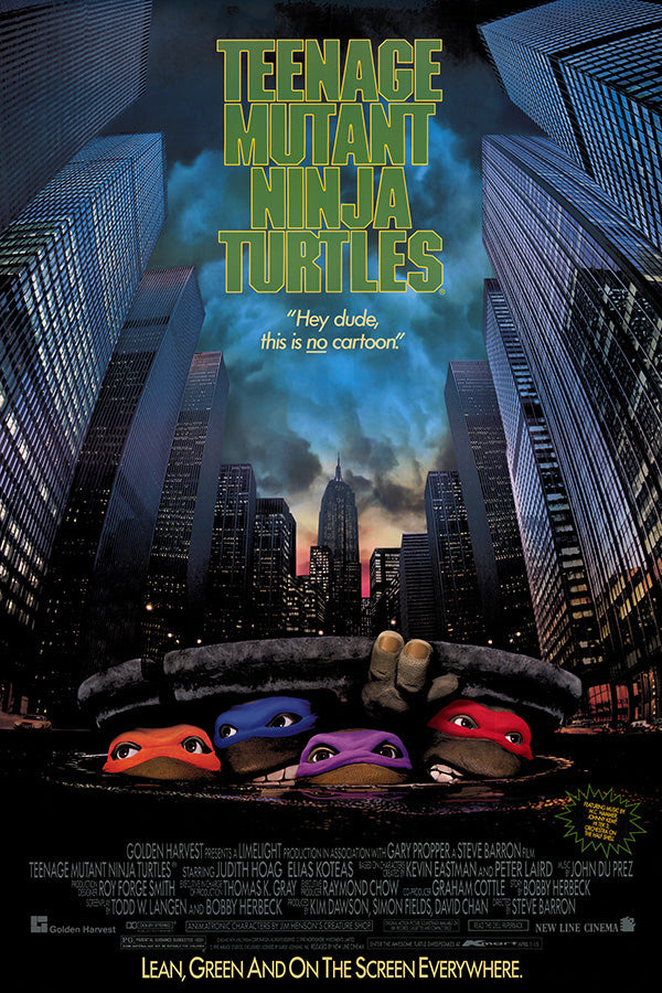 Teenage Mutant Ninja Turtles (2014) movie poster 24x36