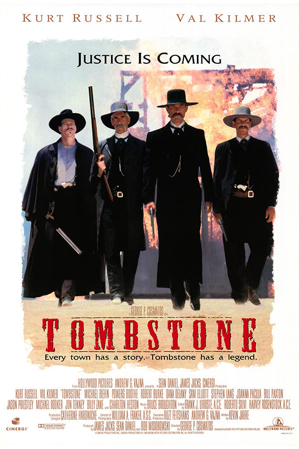 Tombstone (1993) movie poster 24x36