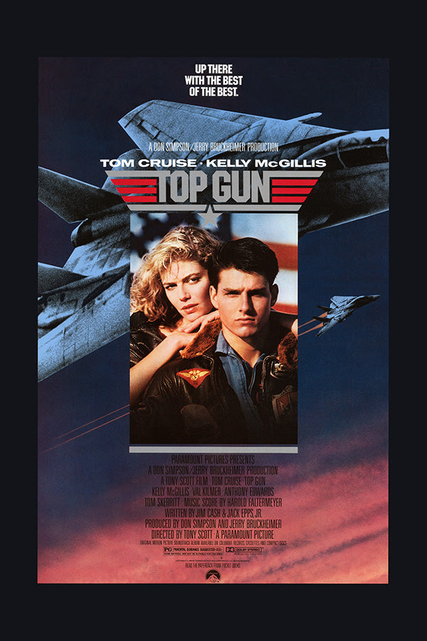 Top Gun (1986) movie poster 24x36