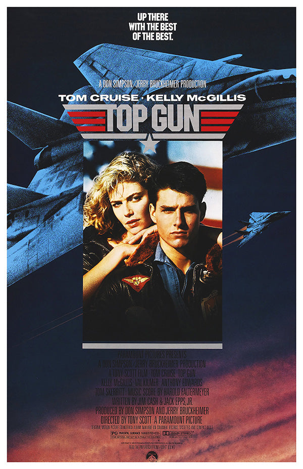 Top Gun (1986) movie poster 11x17