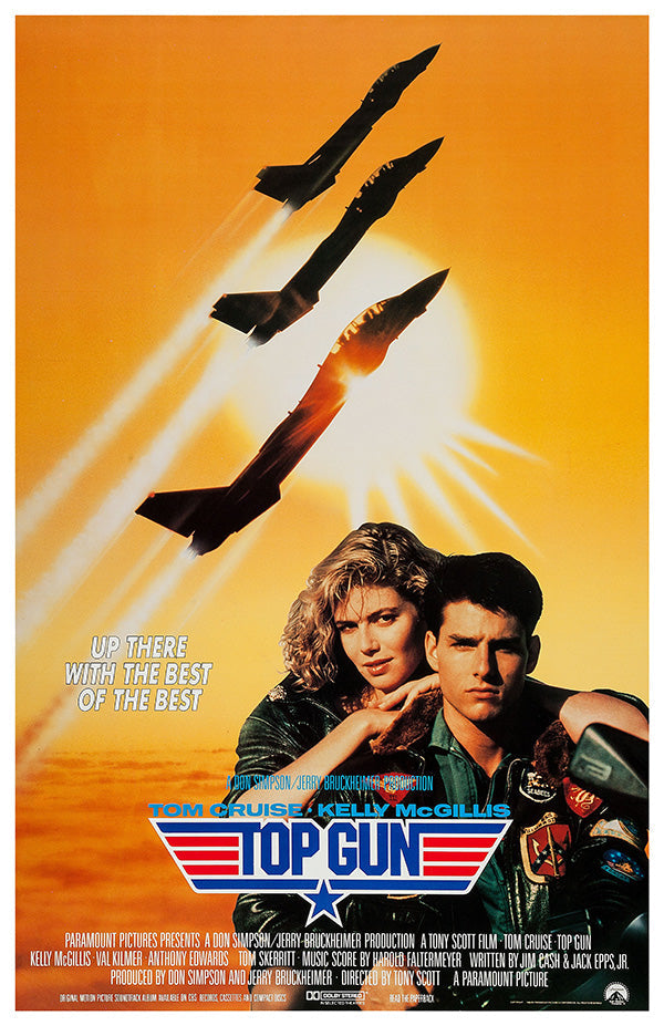 Top Gun (1986) movie poster 11x17