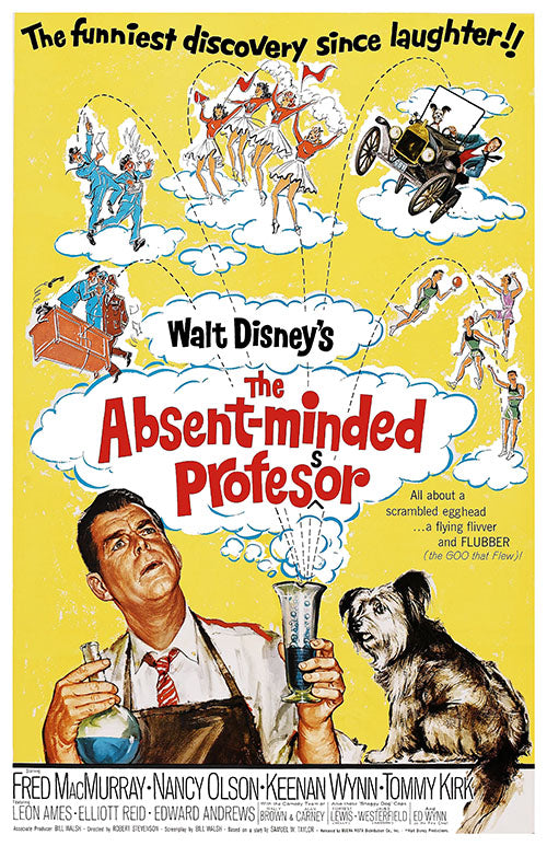The Absent-Minded Professor (1961) movie poster 11x17