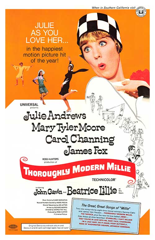 Thoroughly Modern Millie (1967) movie poster 11x17
