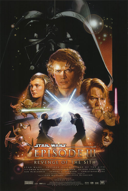 Star Wars: Episode III - Revenge of the Sith (2005) movie poster 27x40