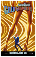 Austin Powers in Goldmember (2002) movie poster 11x17