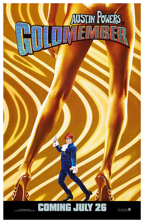 Austin Powers in Goldmember (2002) movie poster 11x17