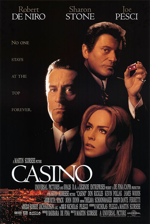 Casino (1995) movie poster 27x40