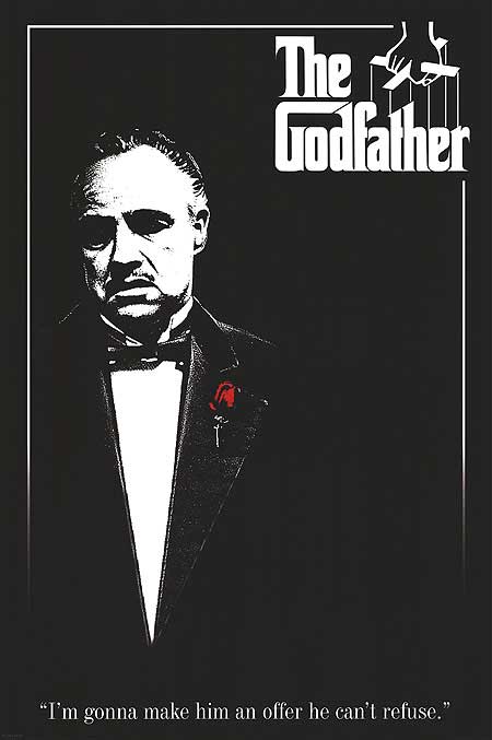 Godfather (2012) movie poster 26.75x38.5
