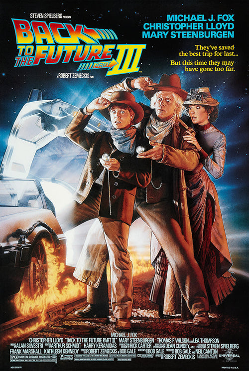 Back to the Future Part III (1990) movie poster 27x40