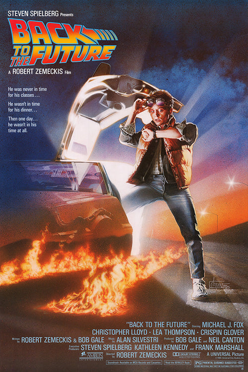 Back to the Future (1985) movie poster 24x36