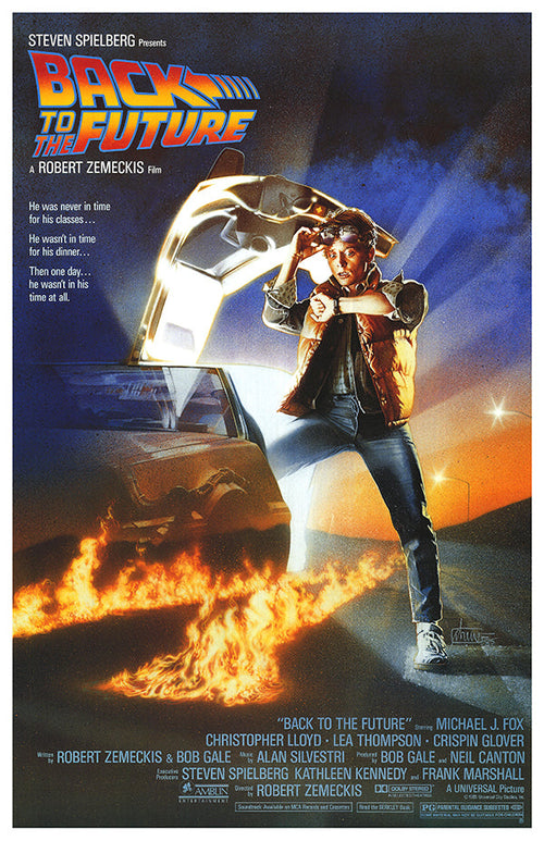 Back to the Future (1985) movie poster 11x17