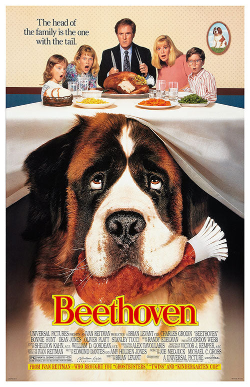 Beethoven (1992) movie poster 11x17