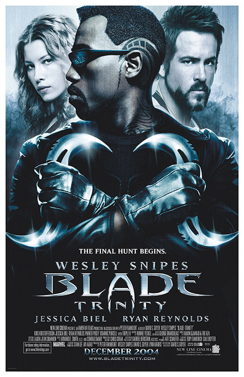 Blade: Trinity (2004) movie poster 11x17