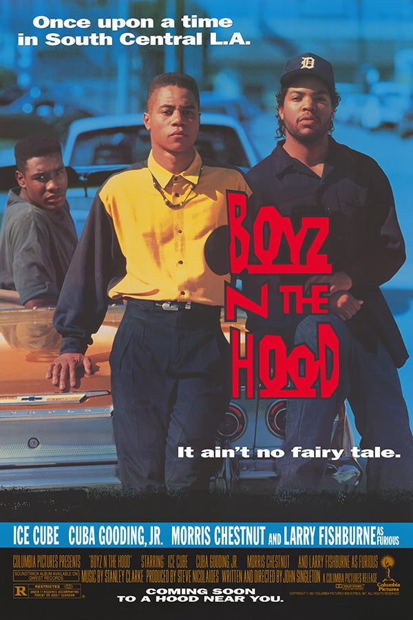 Boyz n the Hood (1991) movie poster 24x36