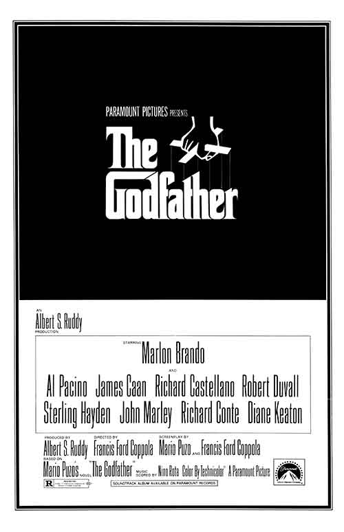 Godfather (2012) movie poster 11x17