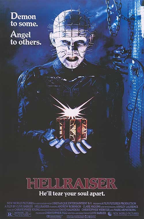 Hellraiser (1987) movie poster 24x36