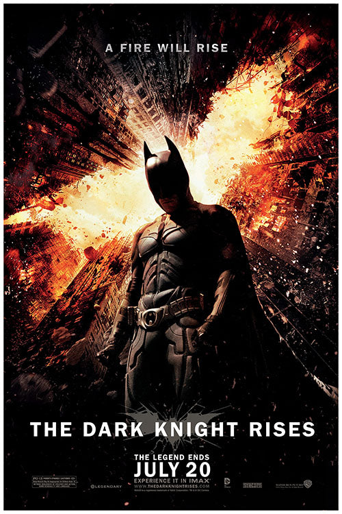 The Dark Knight Rises (2012) movie poster 11x17