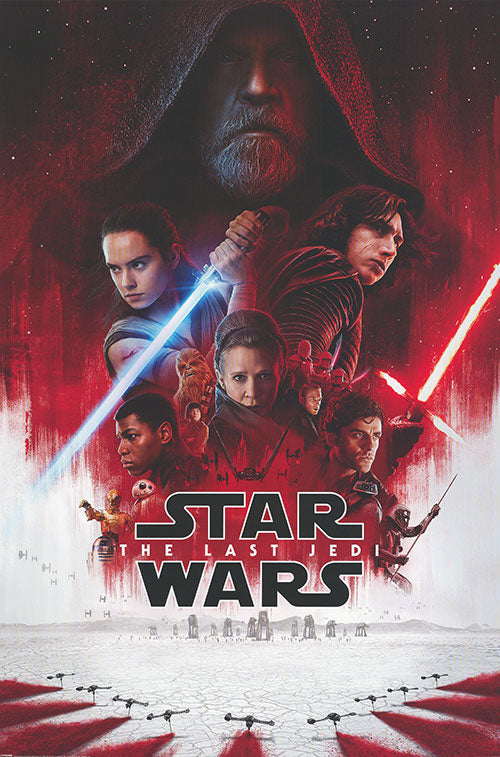 Star Wars: The Last Jedi (2017) movie poster 27x40