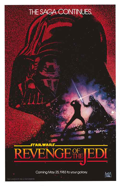 Return of the Jedi (1983) movie poster 11x17