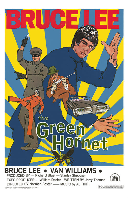 The Green Hornet (2011) movie poster 11x17