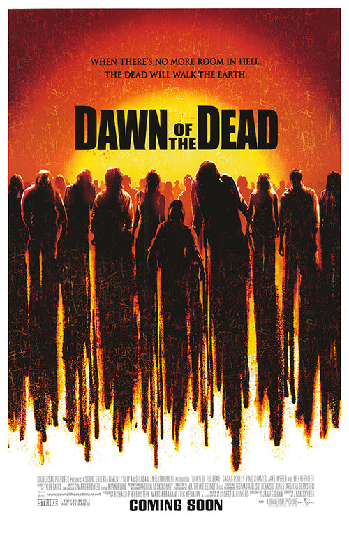 Dawn of the Dead (2004) movie poster 11x17