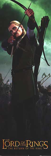 The Lord of the Rings: The Return of the King (2003) movie poster 21x62