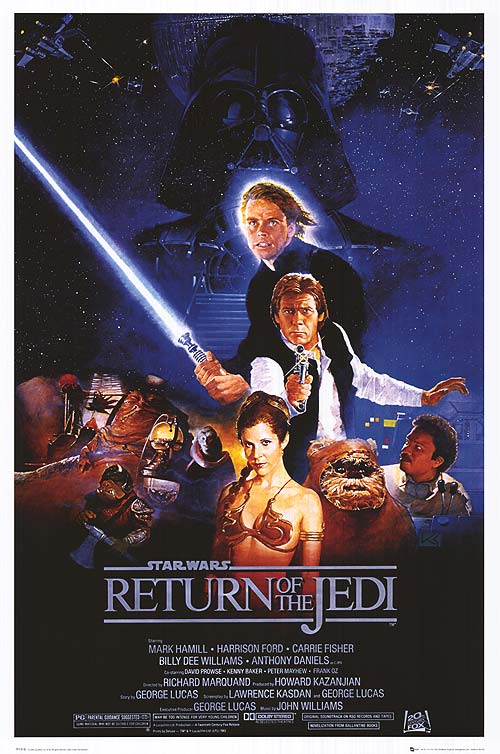 Return of the Jedi (1983) movie poster 24x36