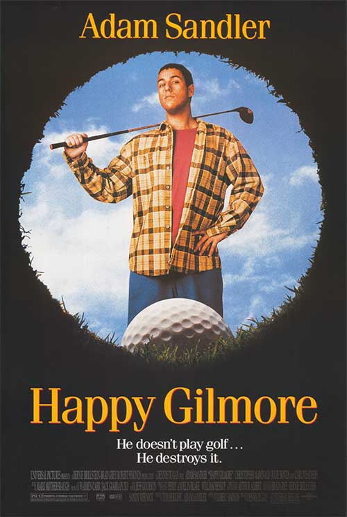 Happy Gilmore (1996) movie poster 26.75x39.5