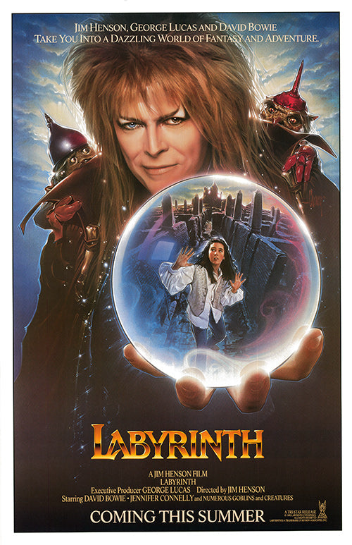 Labyrinth (1986) movie poster 11x17