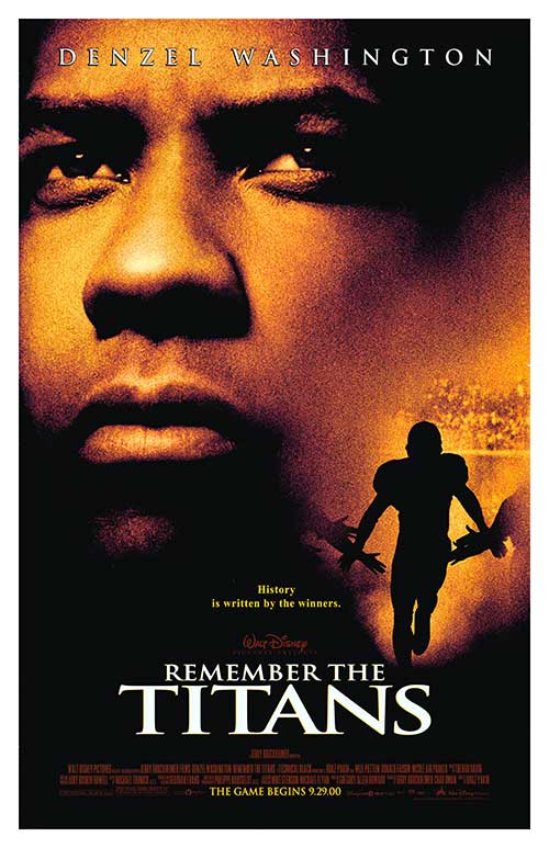 Remember the Titans (2000) movie poster 11x17