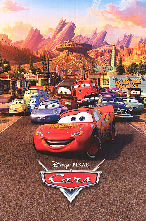 Cars (2006) movie poster 16x20