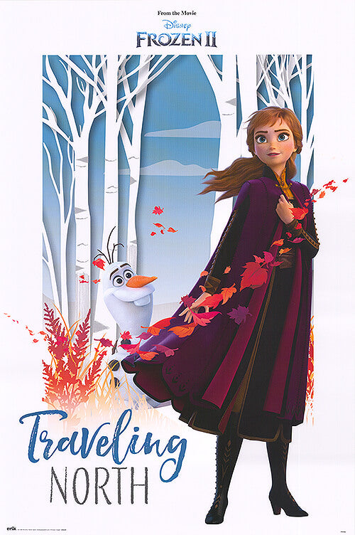 Frozen II (2019) movie poster 24x36