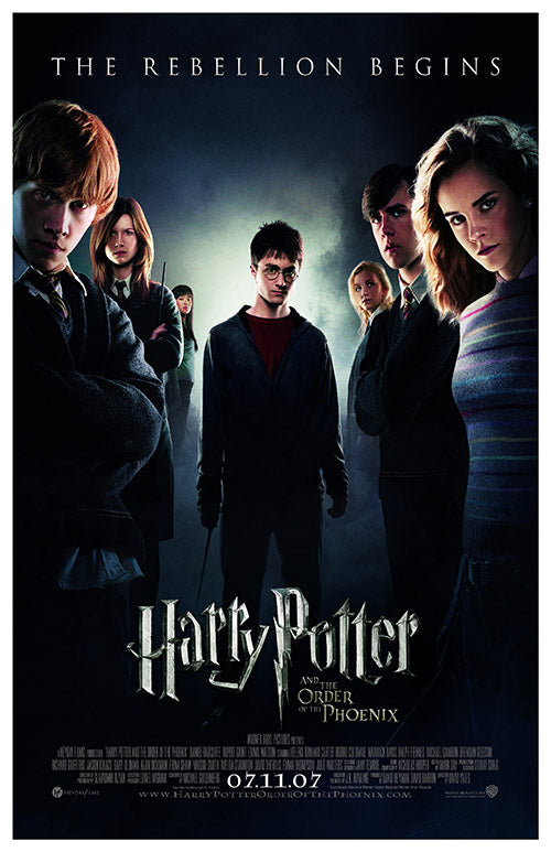 Harry Potter and the Order of the Phoenix (2007) movie poster 11x17