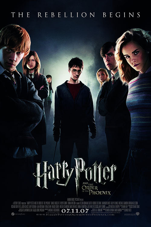 Harry Potter and the Order of the Phoenix (2007) movie poster 24x36