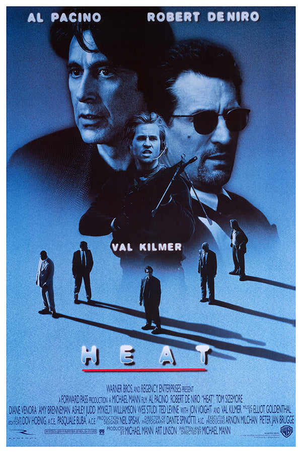 Heat (1995) movie poster 24x36