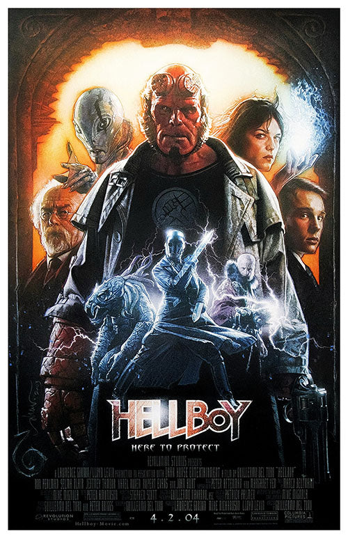 Hellboy (2004) movie poster 11x17