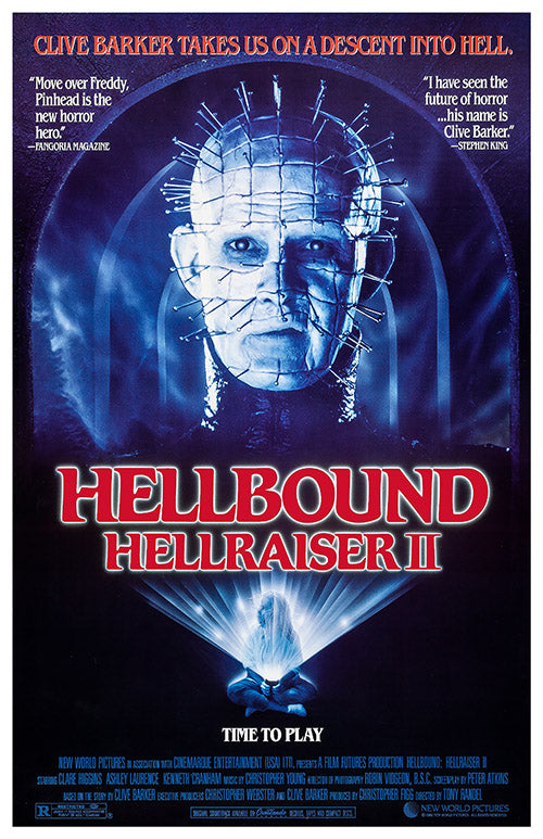 Hellbound: Hellraiser II (1988) movie poster 11x17