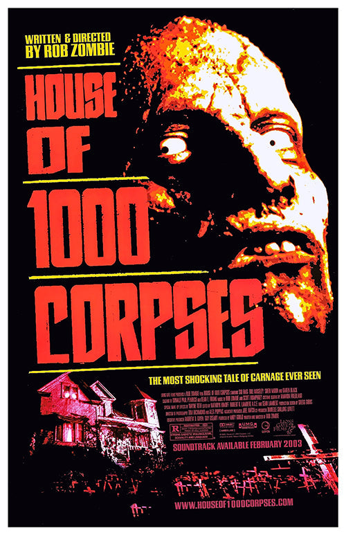 House of 1000 Corpses (2003) movie poster 11x17