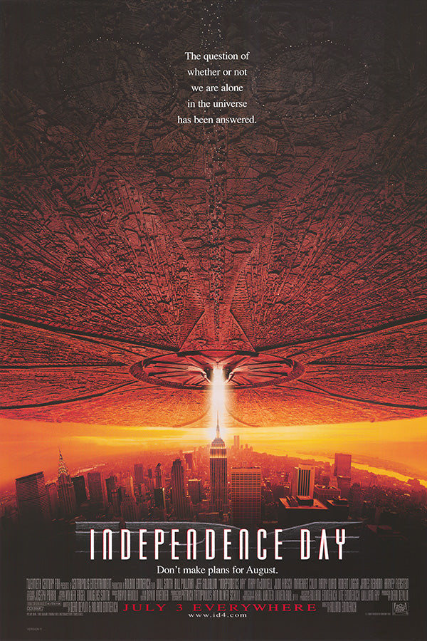 Independence Day (1996) movie poster 24x36