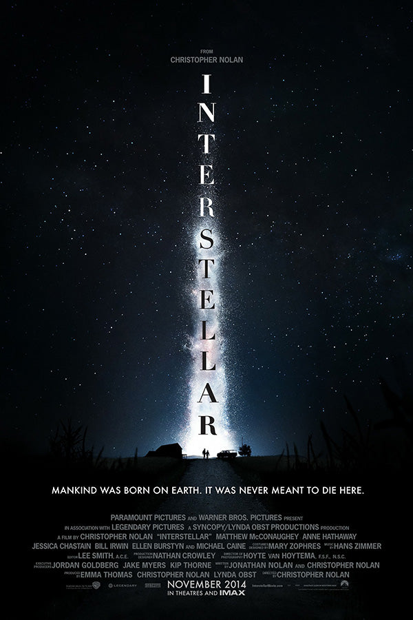 Interstellar (2014) movie poster 24x36