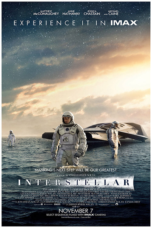 Interstellar (2014) movie poster 11x17