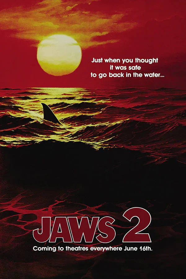 Jaws 2 (1978) movie poster 24x36