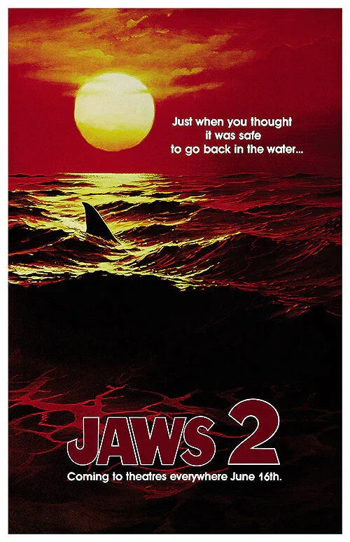 Jaws 2 (1978) movie poster 11x17