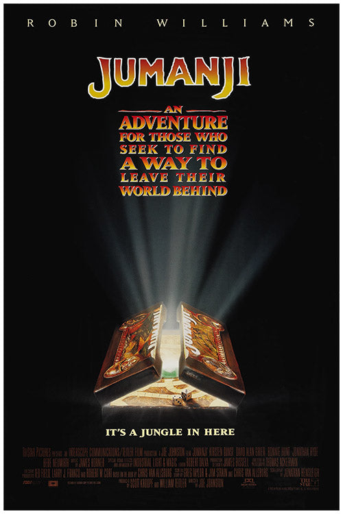 Jumanji (1995) movie poster 11x17
