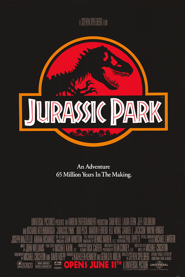 Jurassic Park (1993) movie poster 24x36
