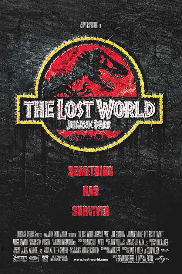 The Lost World: Jurassic Park (1997) movie poster 24x36